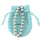 Tiffany & Co. Sterling Silver 10mm Ball Bracelet - Large
