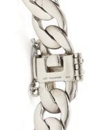 Tiffany  Co. Silver Two Tone Curb Link Chain Bracelet