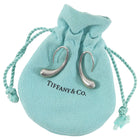 Tiffany & Co. Silver Tear Drop Elsa Peretti Earrings