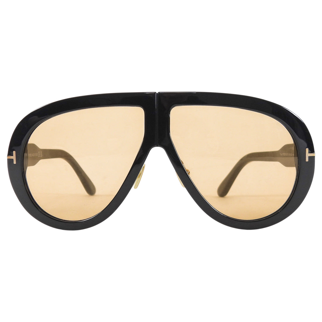 Tom Ford Black Troy Aviator Sunglasses TF836 001