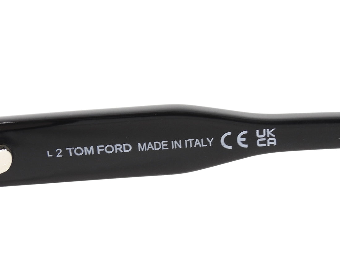 Tom Ford Black Troy Aviator Sunglasses TF836 001