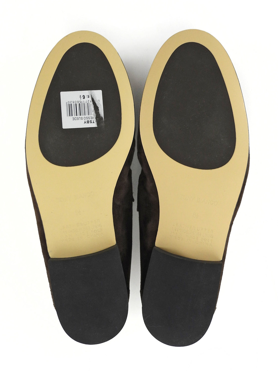 Tony Bianco Espresso Brown Suede Gatsby Loafers - 6.5