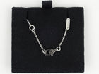 Van Cleef and Arpels 18K White Gold and Diamond Mini Frivole Pendant Necklace
