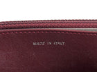 Chanel Burgundy Brilliant CC Patent Leather Wallet on Chain Bag