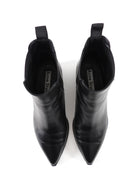 Acne Studios Black Leather Pointed Jensen Boots - 36