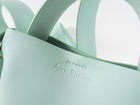 Acne Studios Mint Green Leather Musubi Micro Bag