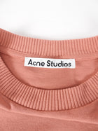 Acne Studios Peach Glitter Logo T-Shirt - S / M / L