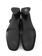 Acne Studios Black Leather Soft Bertine Ankle Boots - 37