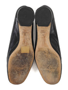 Aeyde Black Delia Leather 30mm Pumps 37
