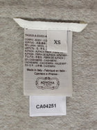 Agnona Double Face Alpaca Cashmere Zip Jacket - XS
