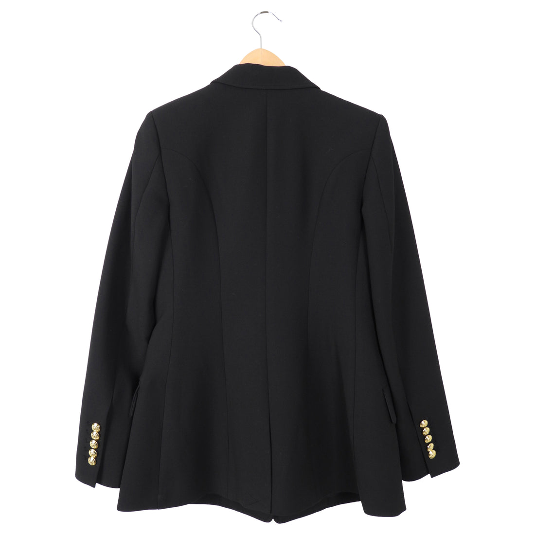 ALC Black Blazer with Gold Buttons - 6