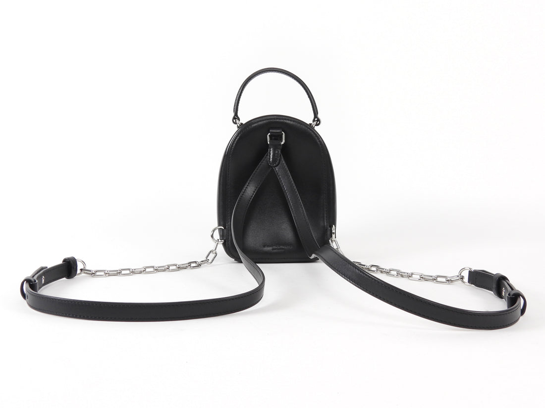 Alexander Wang Black Attica Leather Mini Backpack