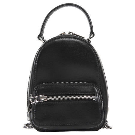 Alexander Wang Black Attica Leather Mini Backpack