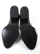 Alexander Wang Black Leather Kori Ankle Boots - 35.5