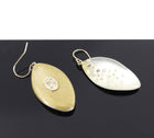 Alexis Bittar Clear Acrylic Resin and Jewel Drop Earrings