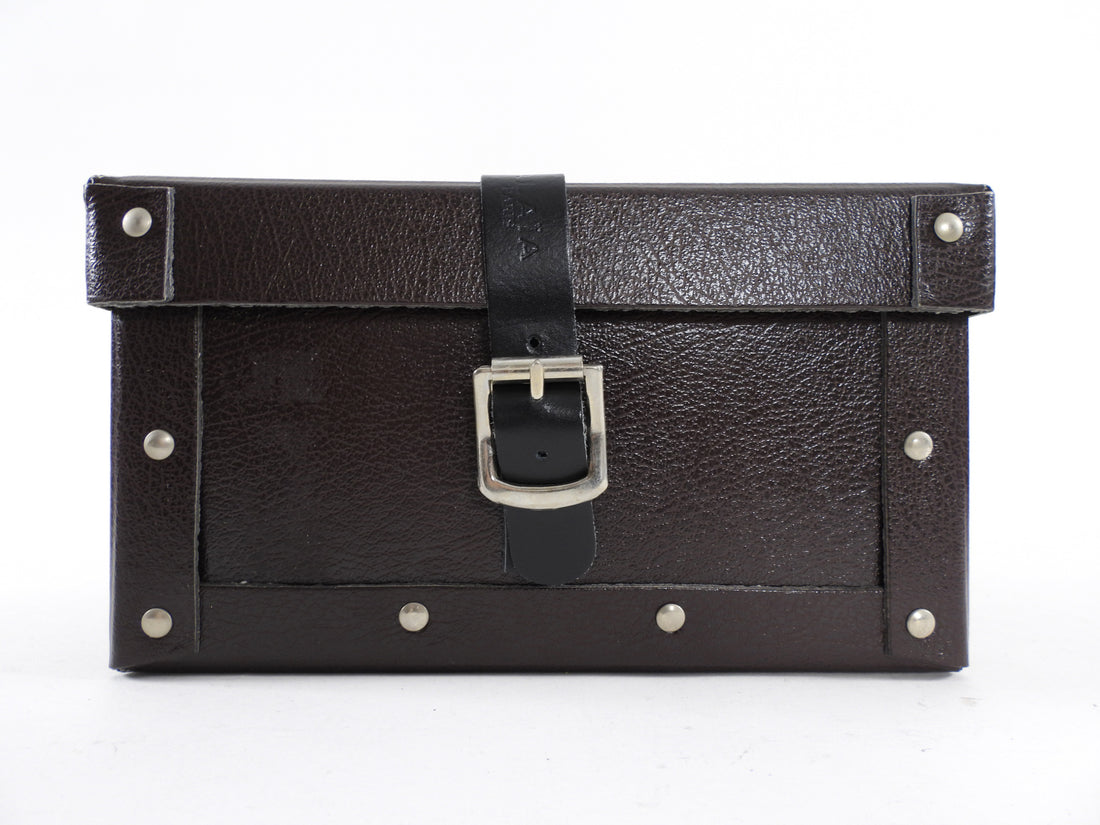 Alaia Black Textured Leather Stud Flat Sandals - 38