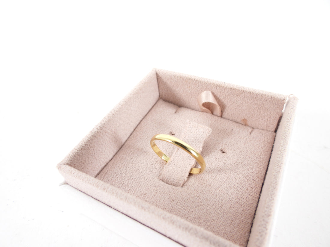 Ania Haie 14kt Gold Stargazer Band Ring - 6