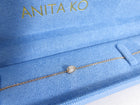 Anita Ko 18k Rose Gold Diamond Palm Leaf Bracelet
