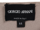 Giorgio Armani Blush Pink Stretch Knit Jersey V Neck Sleeveless Dress - 44