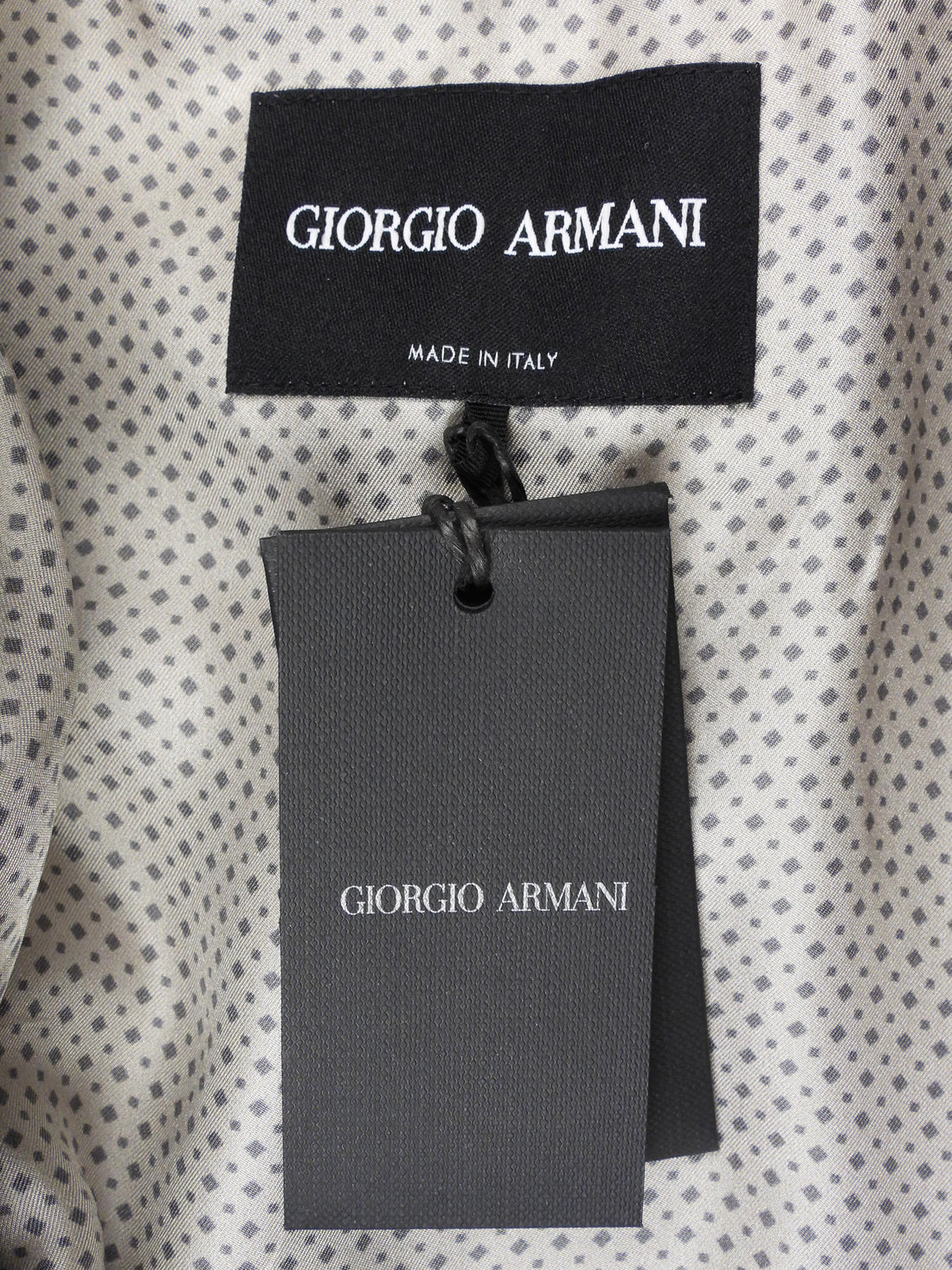 Giorgio Armani Taupe Ribbed Knit Jersey Long Coat - IT 42/  6 /  M