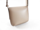 Giorgio Armani La Prima Small Taupe Leather Ombre Shoulder Bag