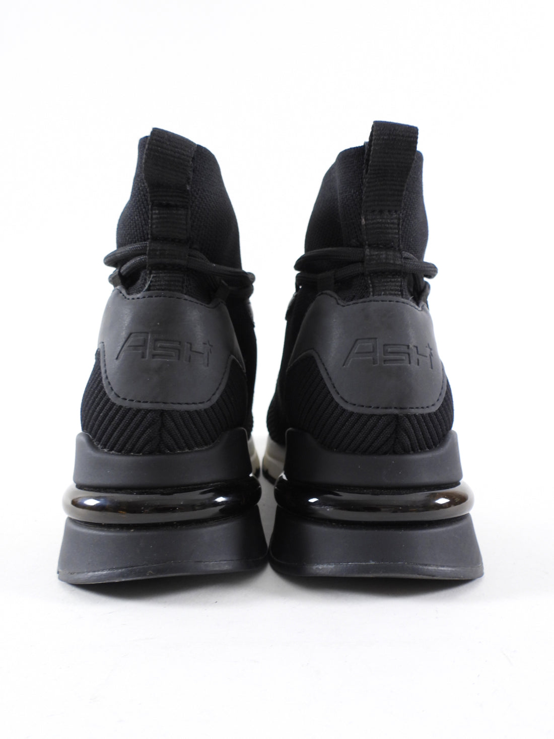 ASH Black Stretch Sock Ankle Sneakers - 40