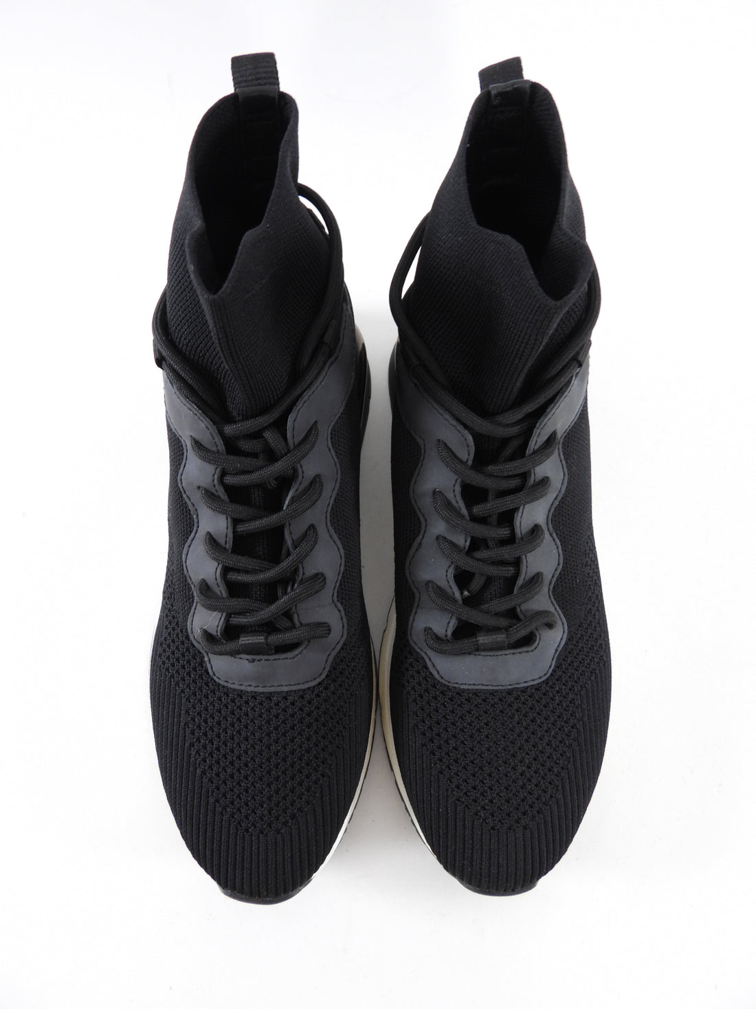 ASH Black Stretch Sock Ankle Sneakers - 40