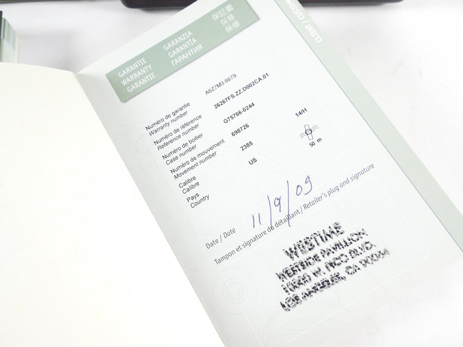 Audemars Piguet Royal Oak Offshore Chronograph Ladies Diamond Carbon Watch