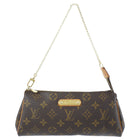 Louis Vuitton Monogram Coated Canvas Eva Chain Clutch