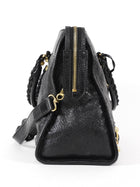 Balenciaga Black AW2014 Arena Lambskin Leather Medium Classic City Moto Bag