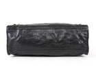 Balenciaga Black AW2014 Arena Lambskin Leather Medium Classic City Moto Bag