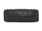 Balenciaga Black Leather Mini Motocross City Two Way Bag