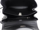 Balenciaga Small Black Leather Rodeo Two-Way Tote Bag