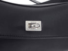 Balenciaga Small Black Leather Rodeo Two-Way Tote Bag