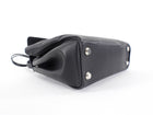 Balenciaga Small Black Leather Rodeo Two-Way Tote Bag