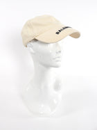 Balenciaga Wardrobe Cream Logo Baseball Cap - L