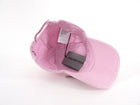 Balenciaga Pink Distressed Double Logo Baseball Cap - L
