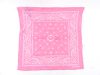 Balenciaga Pink Cotton BB Logo Classic Bandana