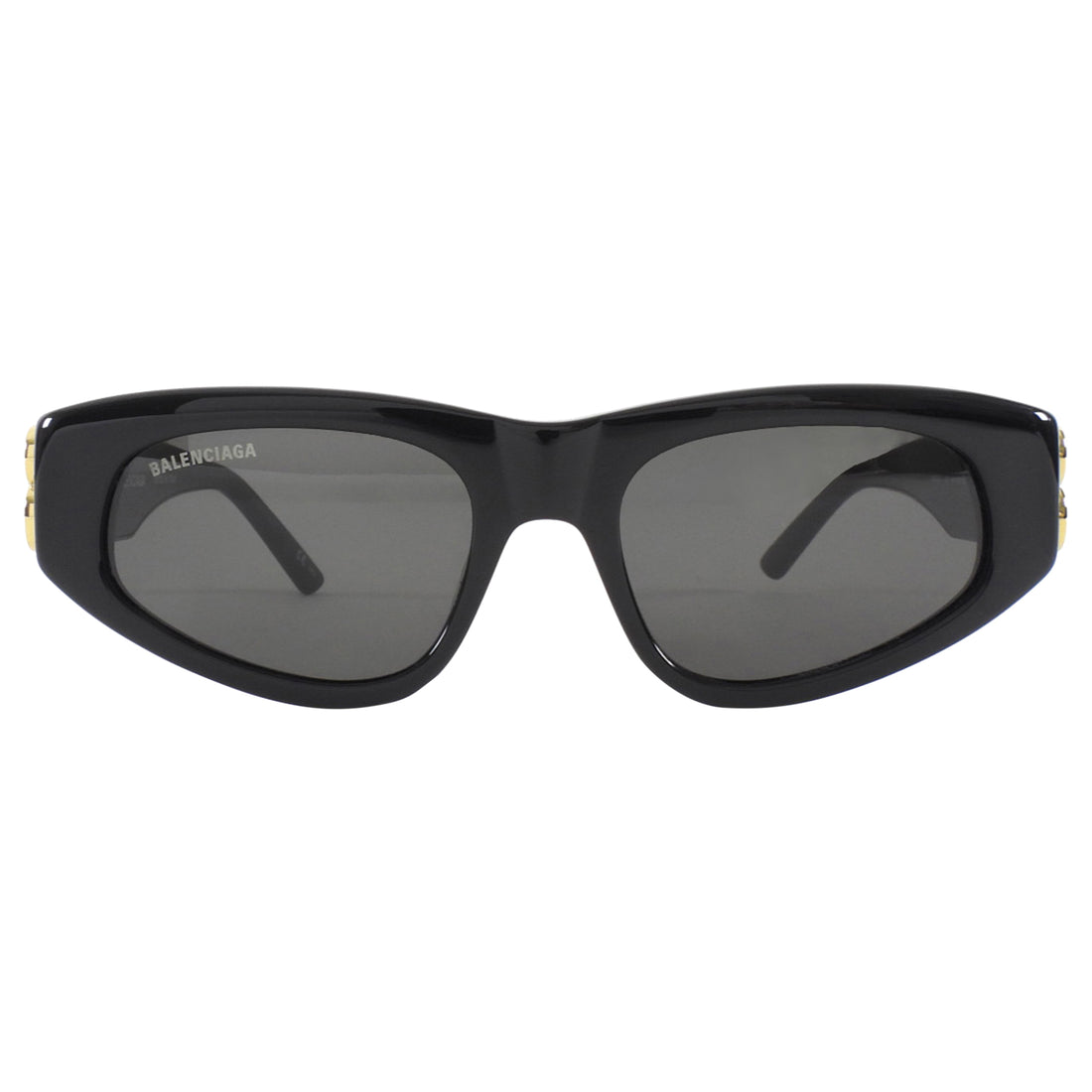 Balenciaga Black BB Cat Eye Sunglasses