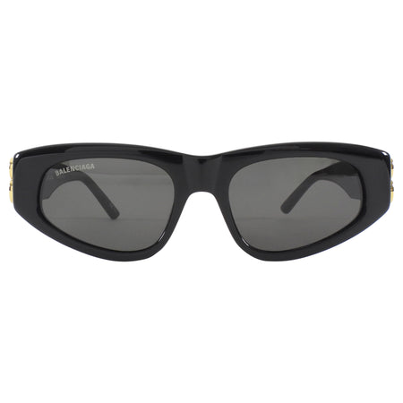 Balenciaga Black BB Cat Eye Sunglasses