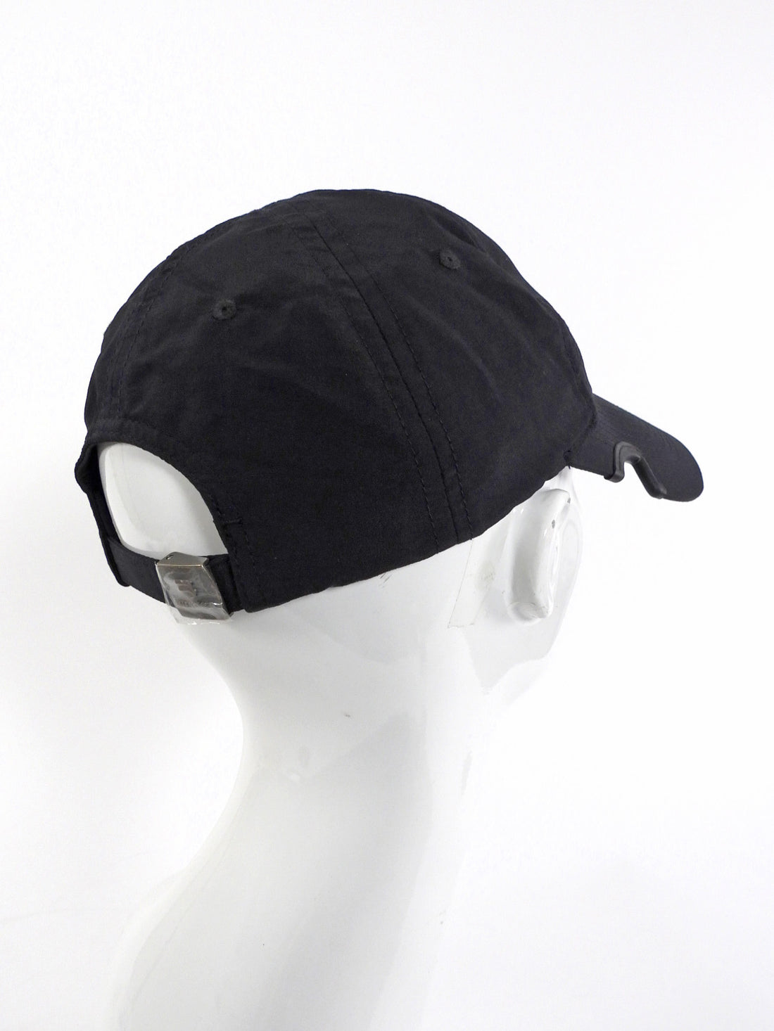 Balenciaga Black Logo Notched Tracksuit Baseball Cap - S
