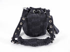 Balenciaga Le Cagole Black Denim XS Bucket Bag