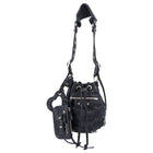 Balenciaga Le Cagole Black Denim XS Bucket Bag
