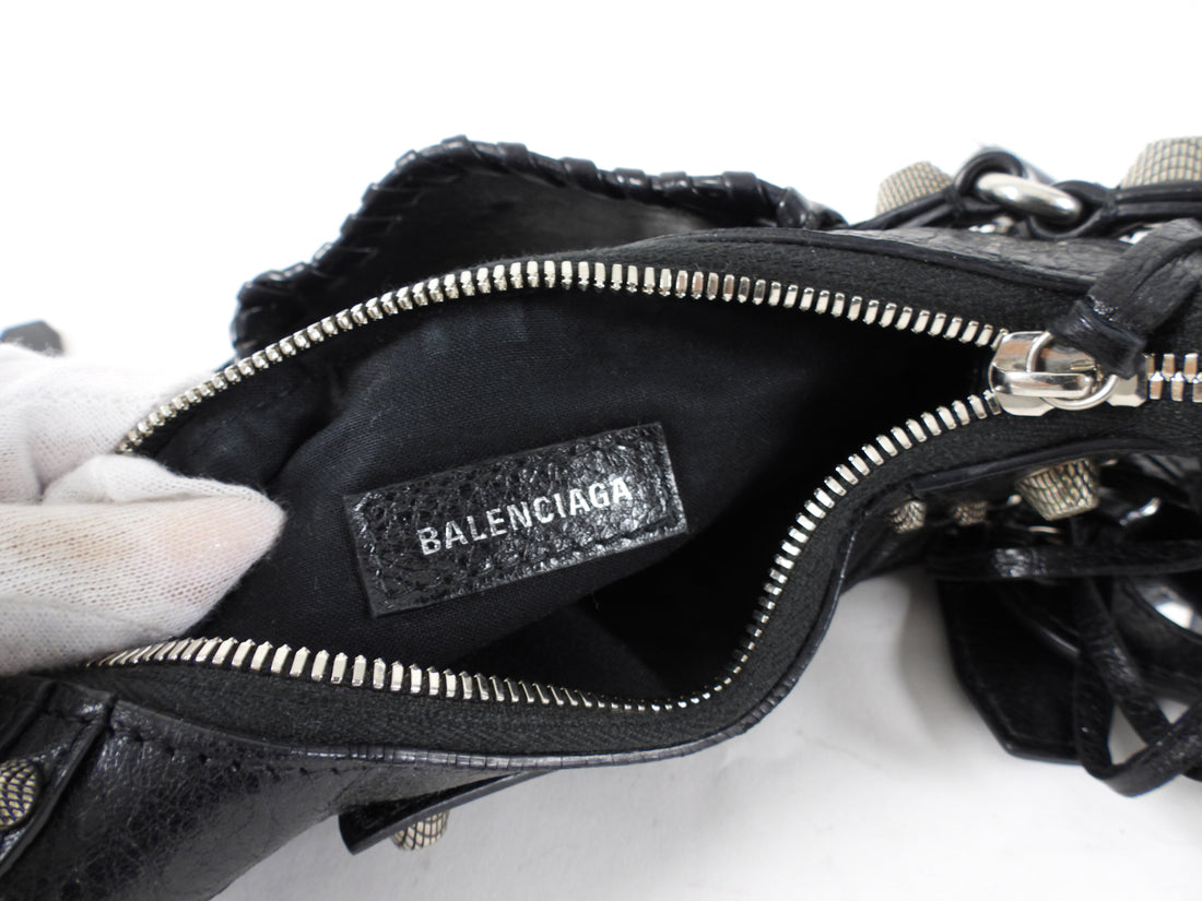 Balenciaga Black Le Cagole XS Shoulder Bag