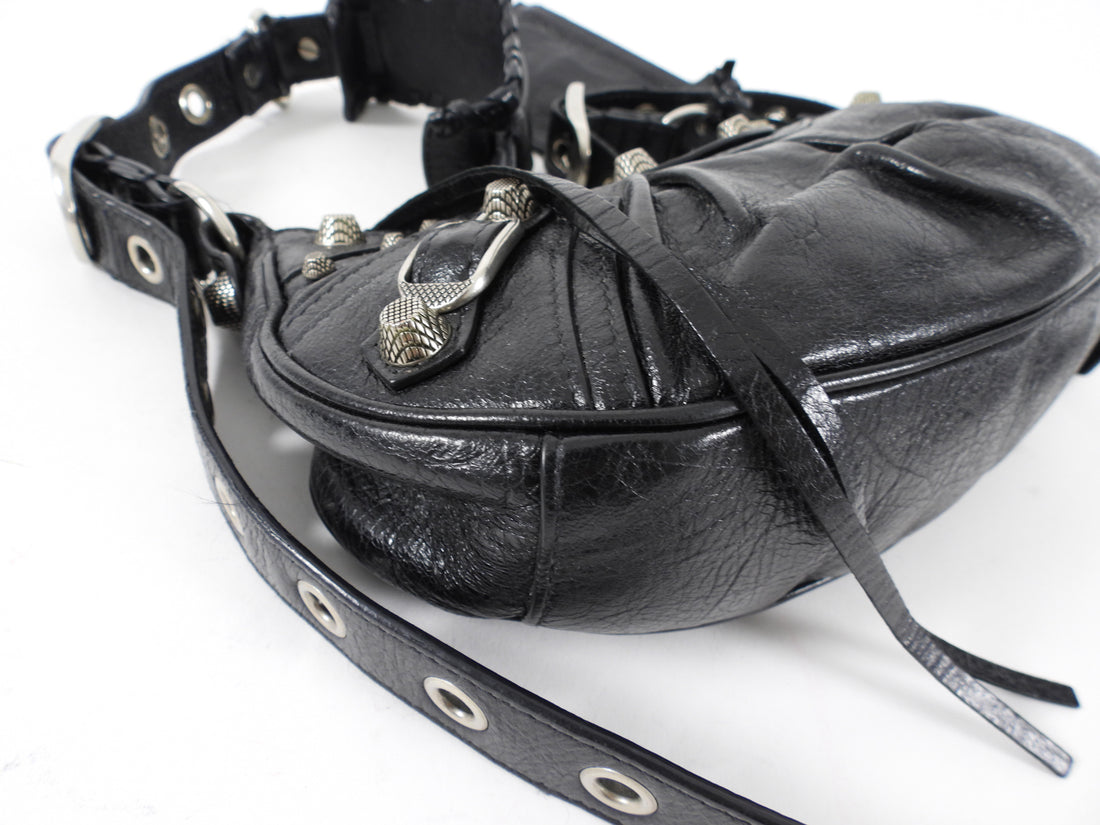 Balenciaga Black Le Cagole XS Shoulder Bag
