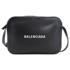 Balenciaga Black Leather Everyday Medium Camera Bag