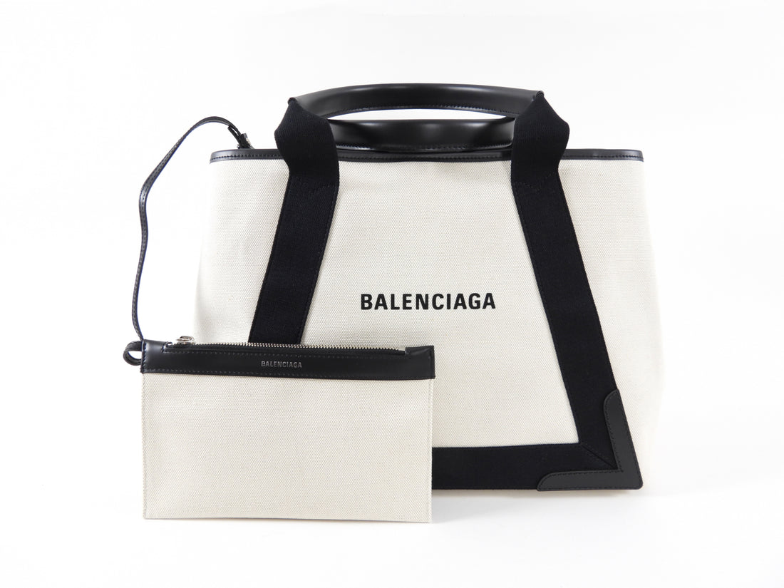 Balenciaga cabas canvas tote online