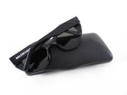 Balenciaga Black Acetate Cat Eye Sunglasses BB0073