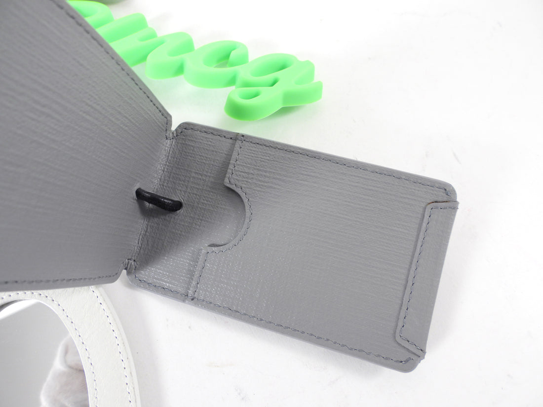 Balenciaga Aki Bag Charm / Keychain With Mirror and Card Holder