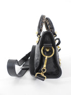 Balenciaga Slate Grey Mini City Bag Gold Giant Hardware